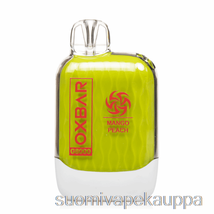 Vape Kauppa Oxbar G8000 Kertakäyttöinen Mango Persikka